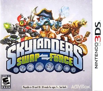 Skylanders - Swap Force (Usa) box cover front